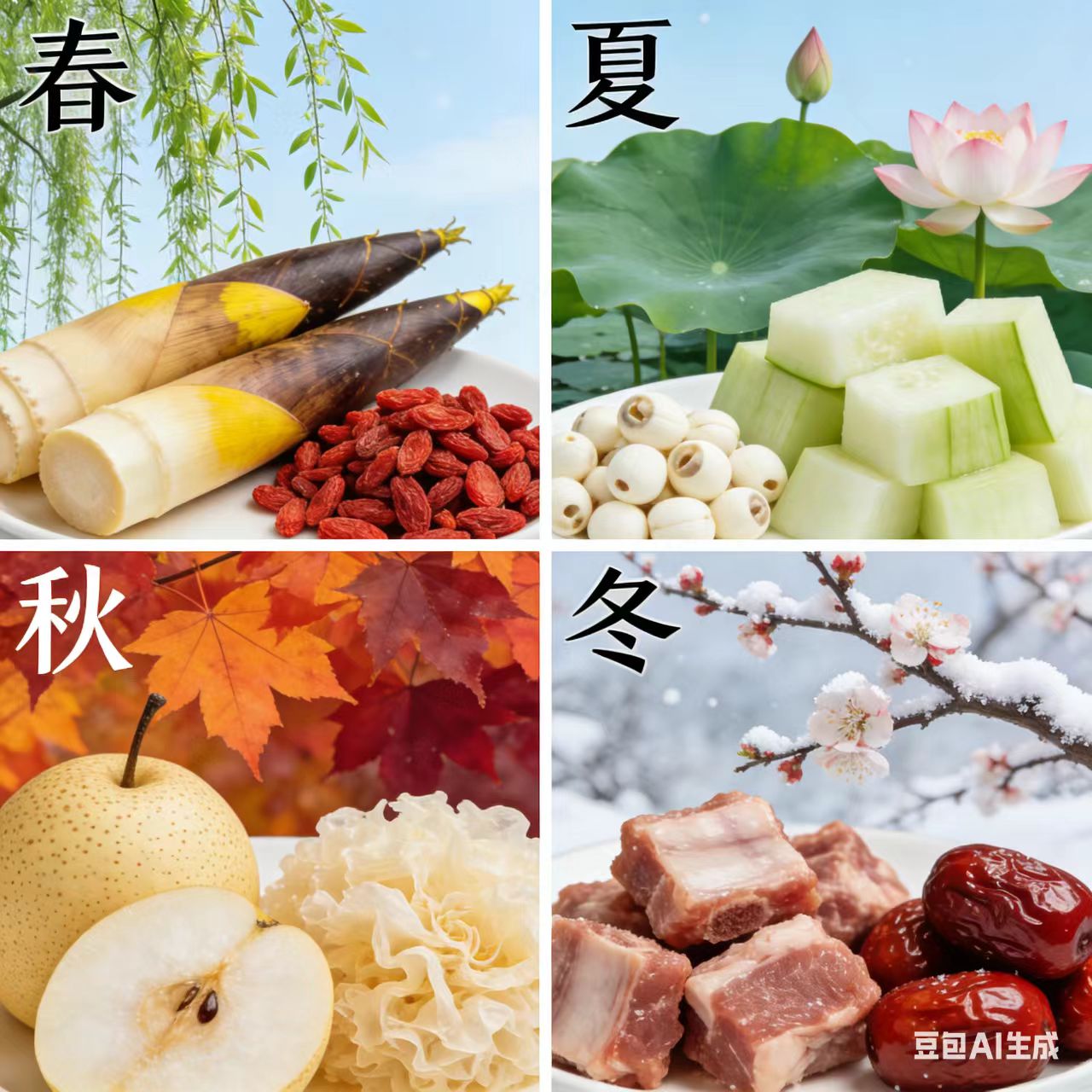 滋补养生食谱分享顺应四季的食补智慧指南